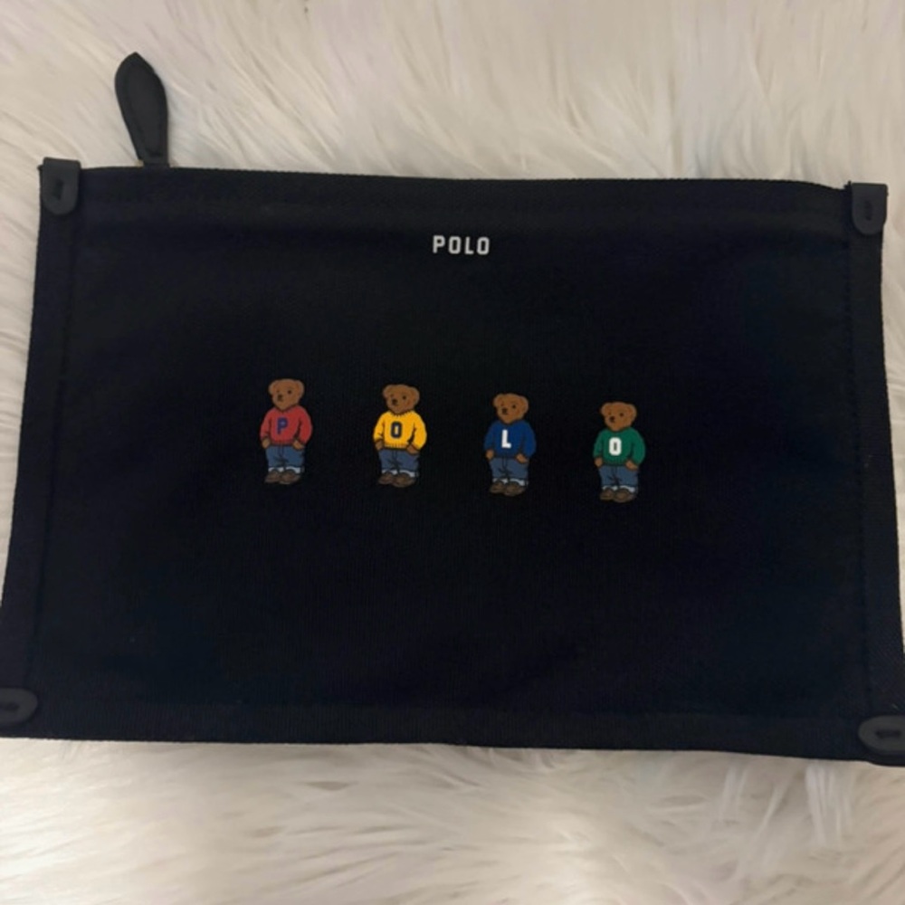Ralph Lauren Black Zip Pouch